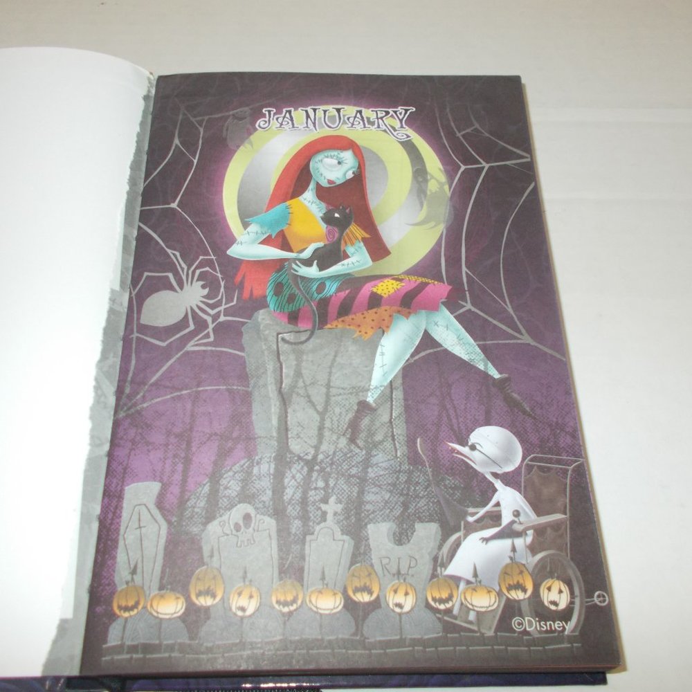 The Nightmare Before Christmas Undated Planner Multi Color Unused - Picture 3 of 11